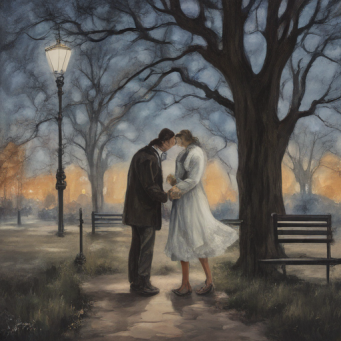 В парке ночью cover art