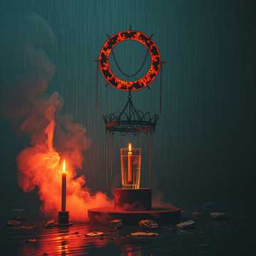 Rusted Halo in the Acid Rain cover art