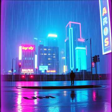 Neon Rain Drive cover art